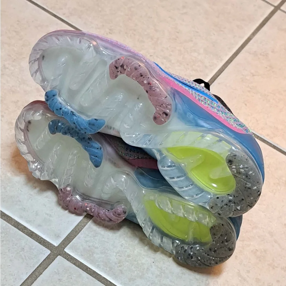 Nike Air Vapor Max 2021 Flyknit Nature Pink Blast - Women's size 5.5 - Picture 10 of 10